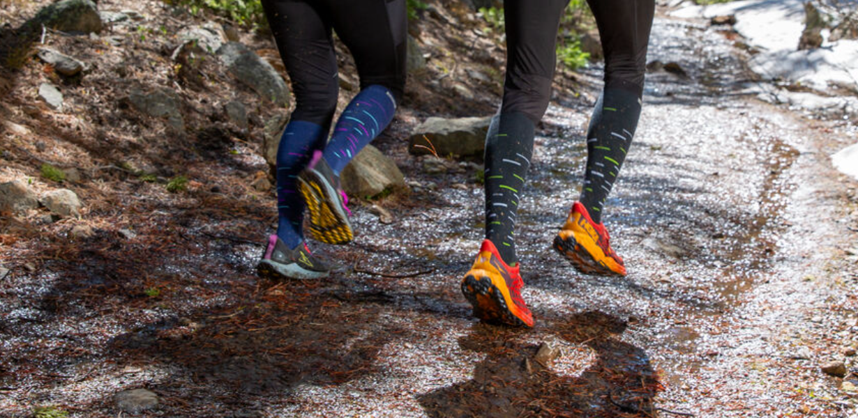 Meet 'Snow Over the Calf' Cold Weather Running Socks