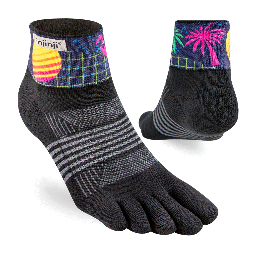 Women's Spectrum Trail Midweight Mini-Crew Injinji Toesocks® NZ