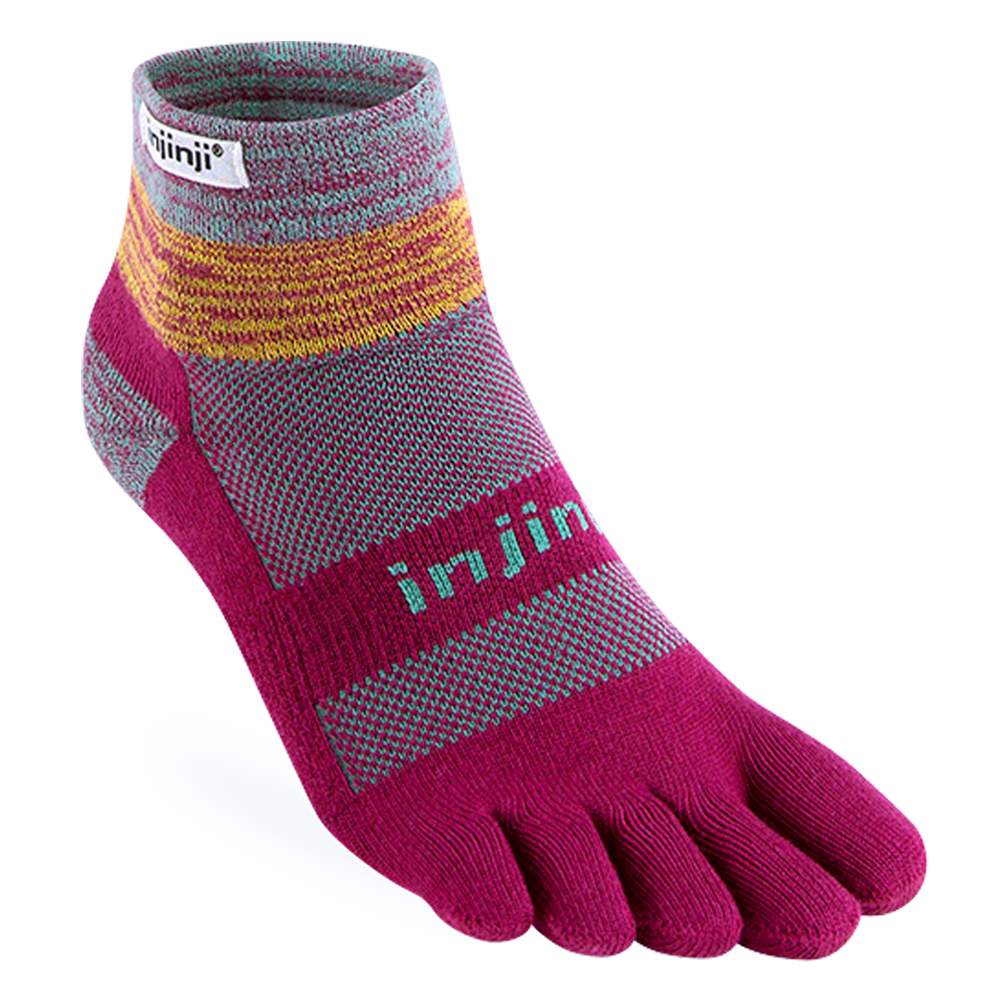 Injinji Trail Midweight Mini Crew Performance Toesocks Injinji New Zealand
